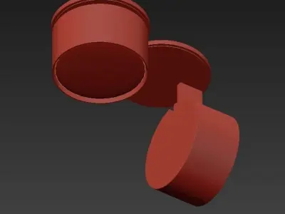 Wittenberg 4 two cans 3D model