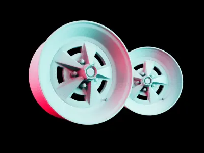 Muscle Wheel SS 3D model