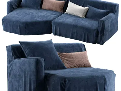 Sofa More Gervasoni 3D model