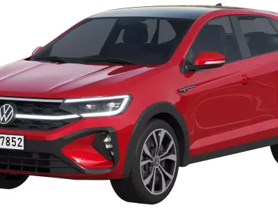 Volkswagen Taigo R 2022 3D model