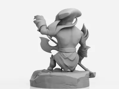 Faceless Void Chibi - DOTA 2 - 3D Print Collection 3D print model