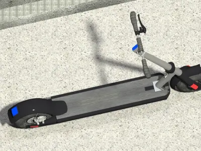 scooter electric for gta 3D model