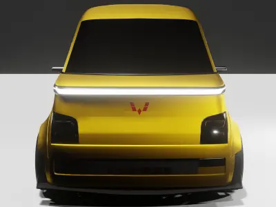 Wuling Air EV widebody Free 3D model