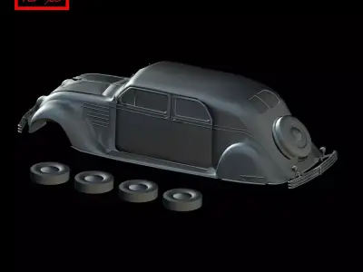 Chrysler Airflow 1934 3D print model