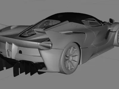 Ferrari FXXK 3D model