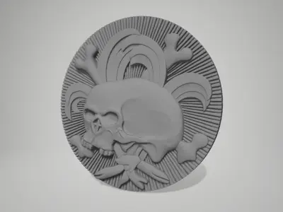 Skull 13 3D print model
