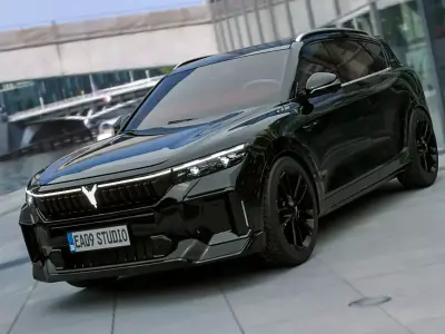 2024 DongFeng Voyah Free  3D model