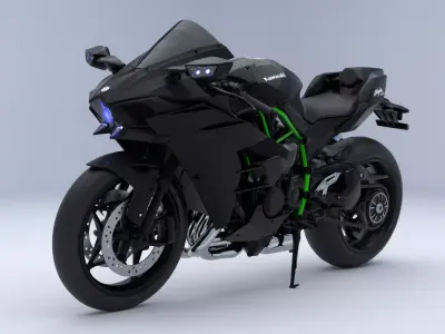 Ninja H2R 3D model