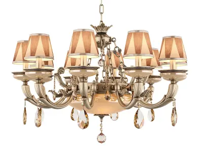 MD 89370-10-3 Osgona Chandelier 3D model
