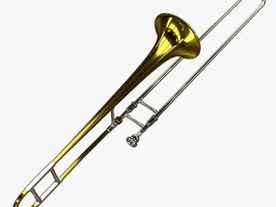 Trombone 3D model