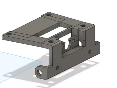 2019-2024 Yamaha YZF-R3 Tail Tidy Plate Holder 3D print model
