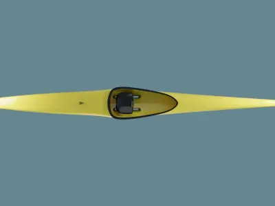 Sprint kayak - Nelo 3D model