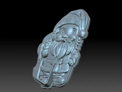 Santa Claus 3D print model 4