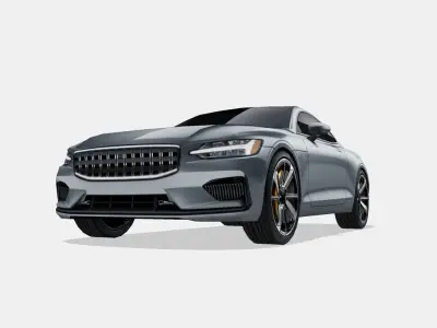 Polestar 1 2020 Low-poly 3D model