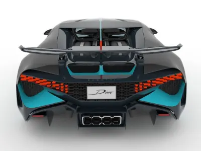 Bugatti Divo 3D model