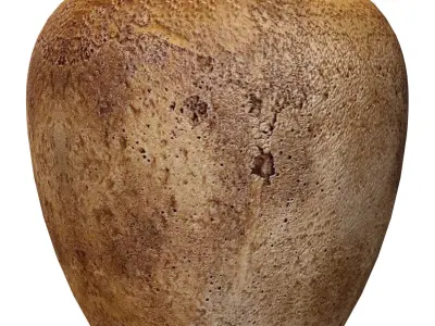 Rustic Nordic Country Nightstand bedside Provence Table lamp 3D model