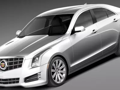Cadillac ATS CG 2013 3D model