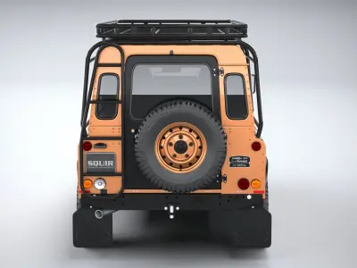 Land Rover Defender Works V8 Trophy 2021 3D model