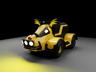 Kart 3D model 3D model