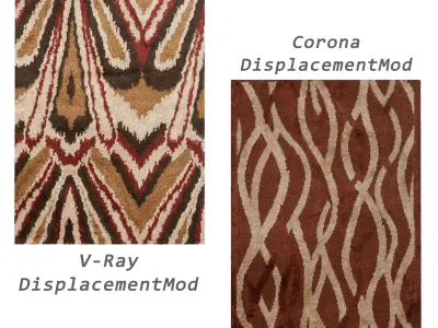 Rugs No 443 Low-poly 3D model