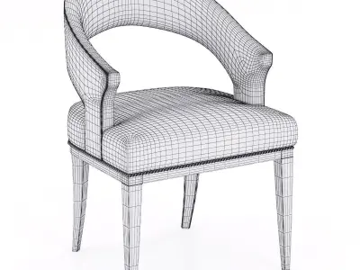 PTT Shelley Compact Tub Chair 3D model