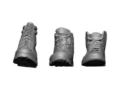 boots footwear sneakers print 3D print model