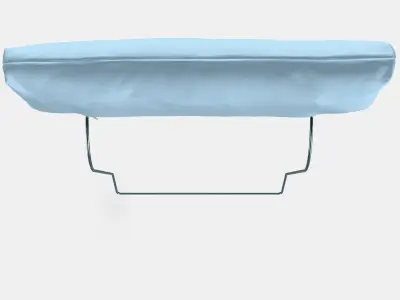 VIMLE Cover for headrest 4 Low-poly 3D model