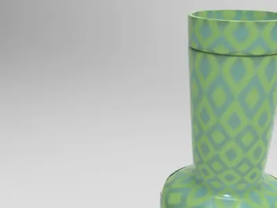 Pint Carafe Low-poly 3D model