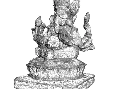 Ganesha Statue  3D model