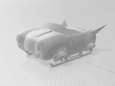 Dragon Ball Car 2 3D Model 3D print model
