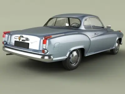 Borgward Isabella Coupe 3D model