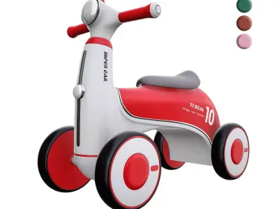 Bike Super Car 3D model