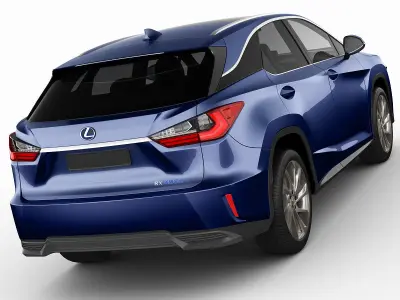 Lexus RX 450h 2016 3D model
