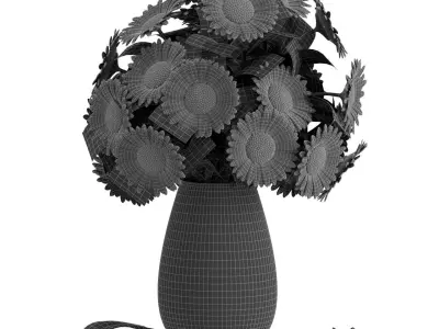 Bouquet 09 3D model
