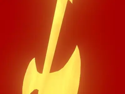 Axe G1 optimus prime Fall of cybertron 3D model