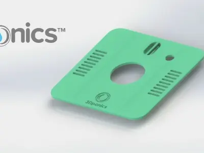 Square Lid - 3Dponics Cube System Free 3D print model