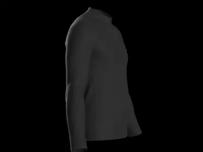 Male long sleeve 3D model