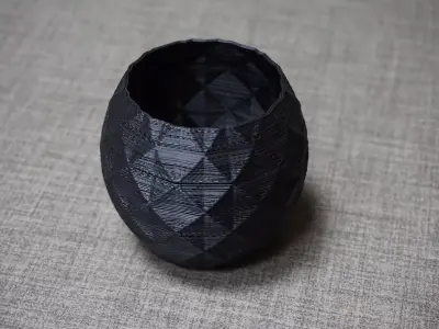Diamond Vase Free 3D print model