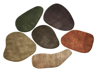 Nanimarquina Stone Carpets Low-poly 3D model