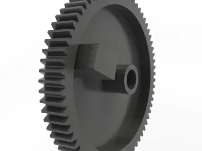 Lock Activator Gear for Mitsubishi Pajero Sport 3D print model