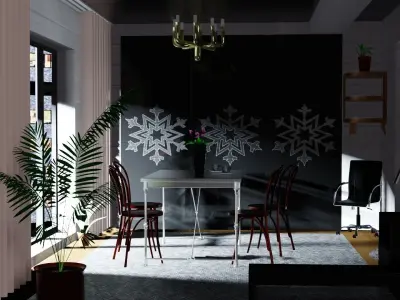 Modern Home  Free 3D model