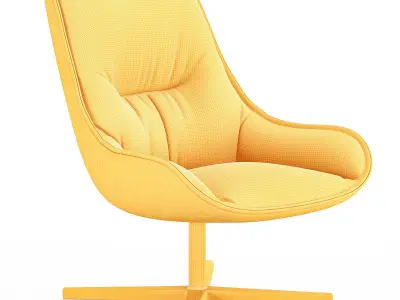 Alias VIOLON SOFT  R01 Low-poly 3D model