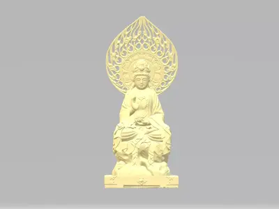 Guanyin Bodhisattva 3D print model