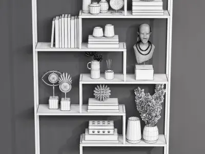 Rack Shelf 01 3D model