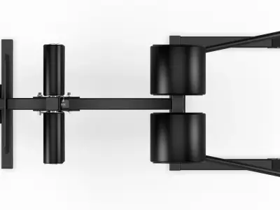 Glute Ham Developer GHD training apparatus 3D model