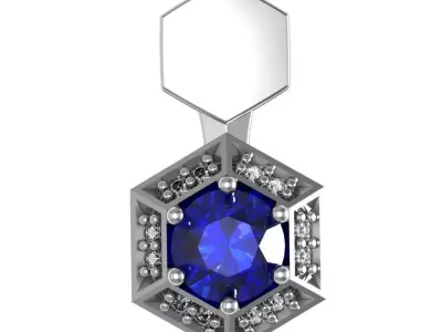 Pendant Luxury set 3D print model