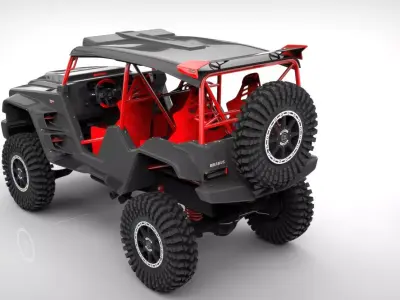 brabus crawler 2025   Low-poly 3D model