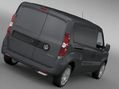 Vauxhall Combo H1L2 Cargo 2015 3D model