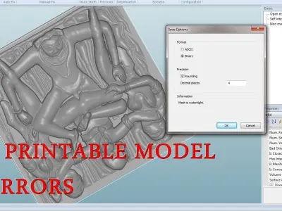 Kama Sutra Basorelief for CNC 3D Router 3D print model