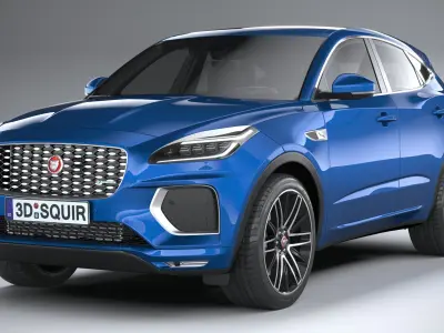 Jaguar E-Pace R-Dynamic 2021 3D model